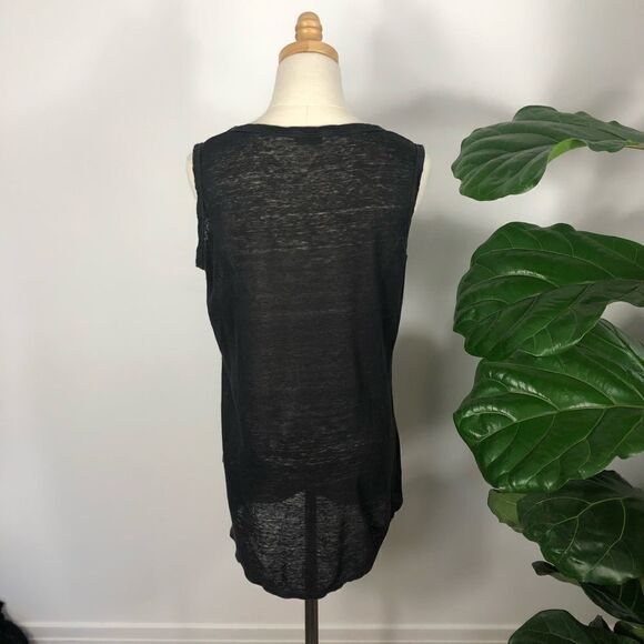 *Charcoal Grey STARK X Linen Pocket Tank  Medium - Picture 3 of 9